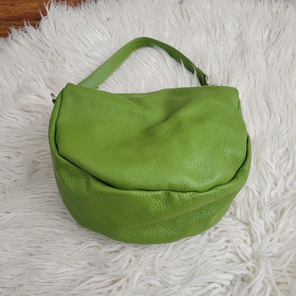 Green Leather Women's Bag - Picture 2 of 8